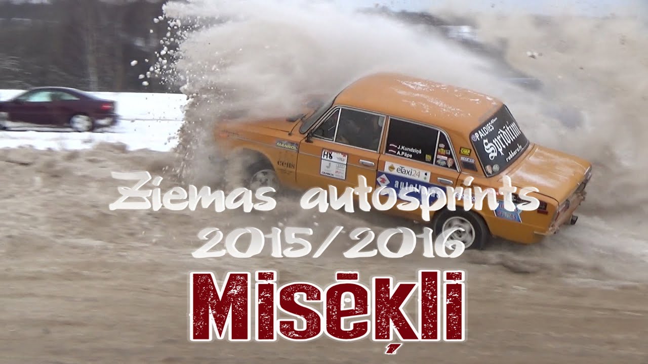 Ziemas autosprints 2015/2016. ''MISĒKĻI''