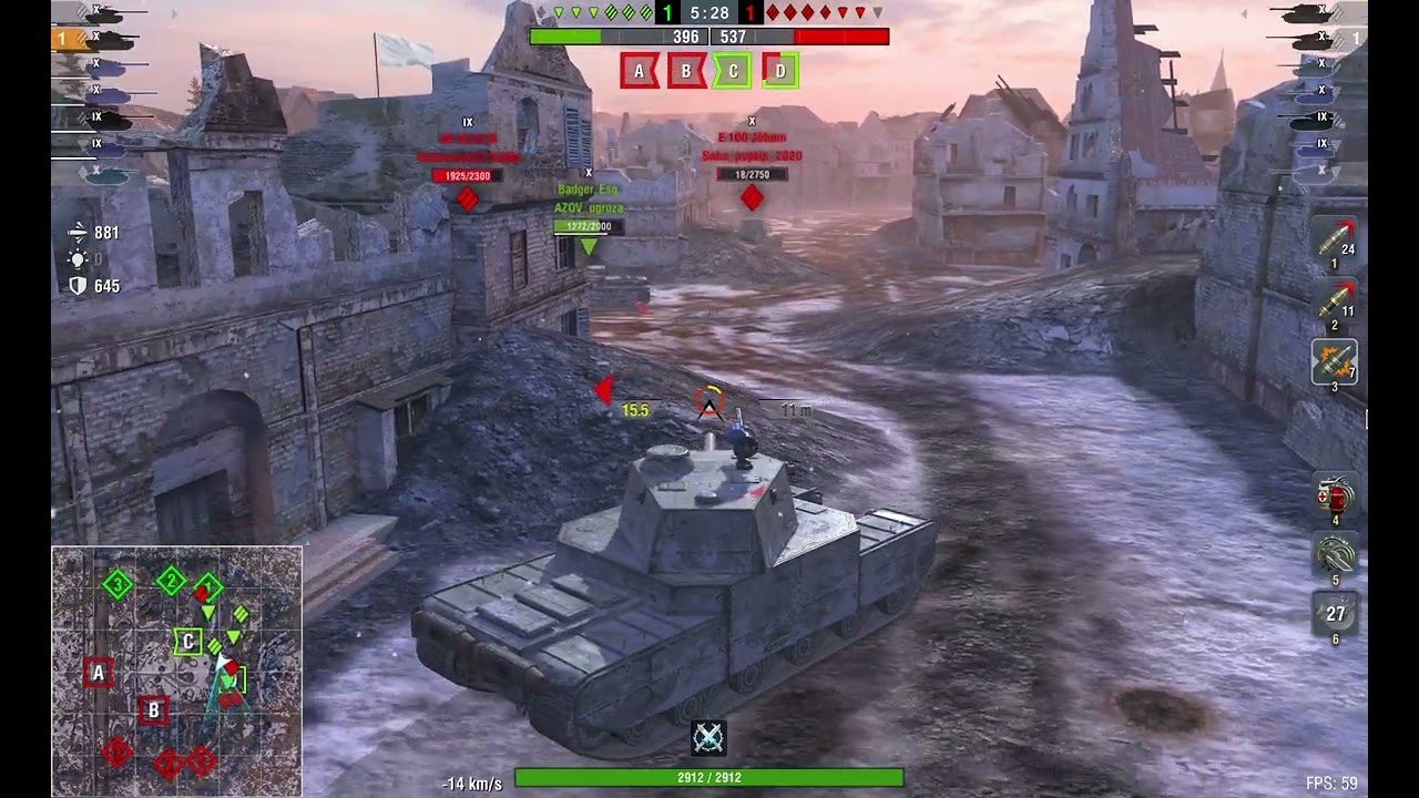 3K DMG + 5K Bounce!! Type 5 Heavy WOT Blitz