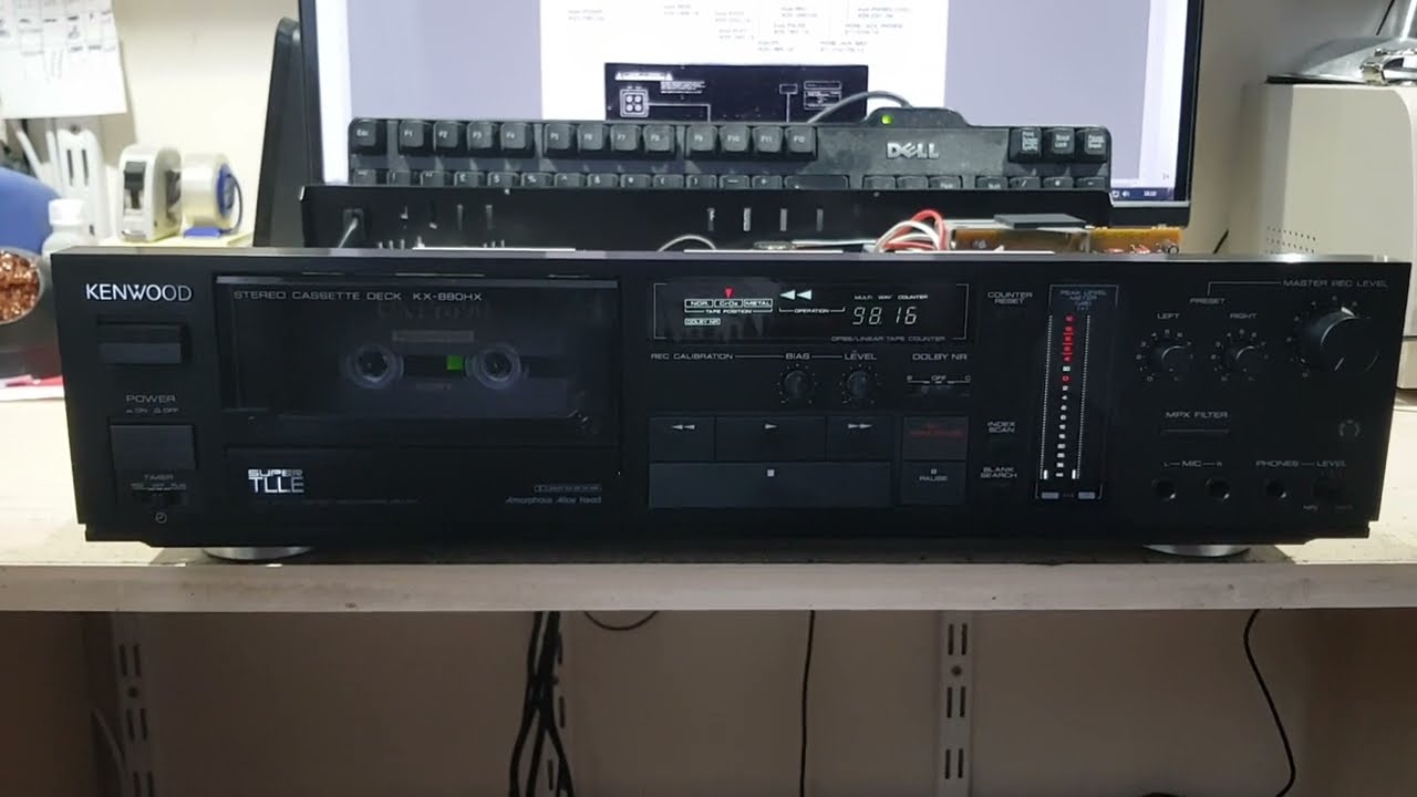 KENWOOD KX-880HX, first start before repair.