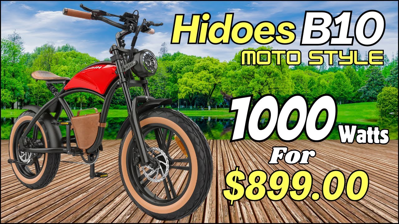 Hidoes B10 Review | Best Motorcycle Style E Bike UNDER $1000 For 2024!
