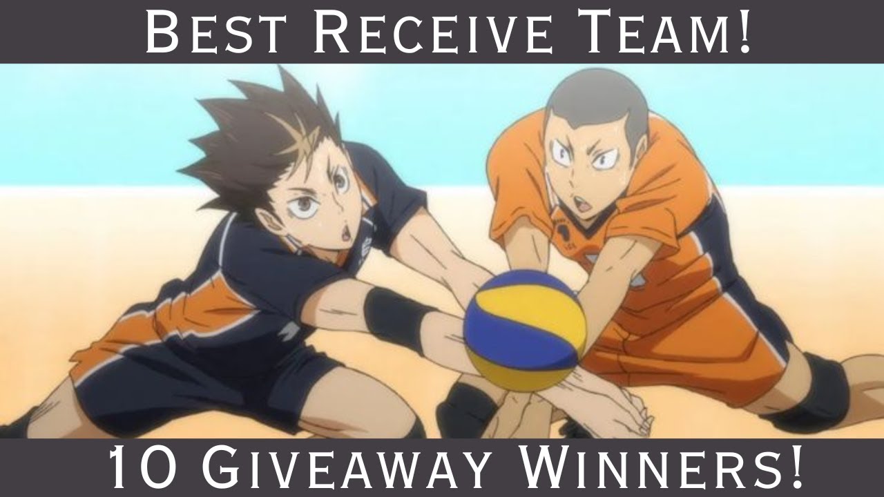 Лучшая команда по приёму призов! Объявлены 10 победителей розыгрыша — HAIKYU! FLY HIGH