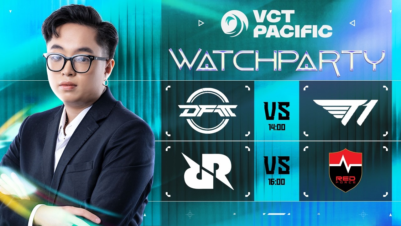 🔴T1 vs. DFM; RRQ vs. NS - VCT 2026: PACIFIC KICKOFF | CỔ VŨ T1 VÀ RRQ! #vctwatchparty