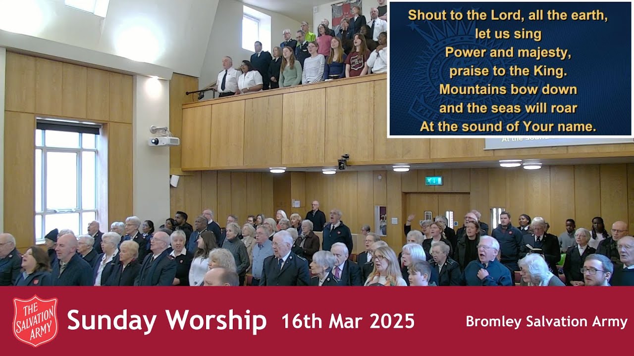 Bromley Temple Salvation Army - 16th March 2025