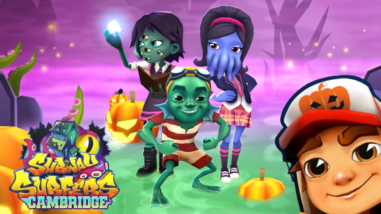 SUBWAY SURFERS CAMBRIDGE : HALLOWEEN 2020 ( ANDROID,D1) FHD!