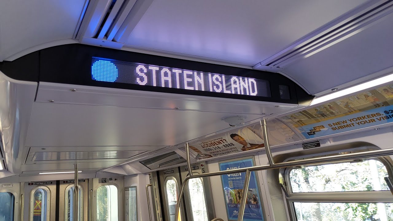 Staten Island Railway: Brand New R211S First Inaugural Rides with Announcements- October 8th, 2024
