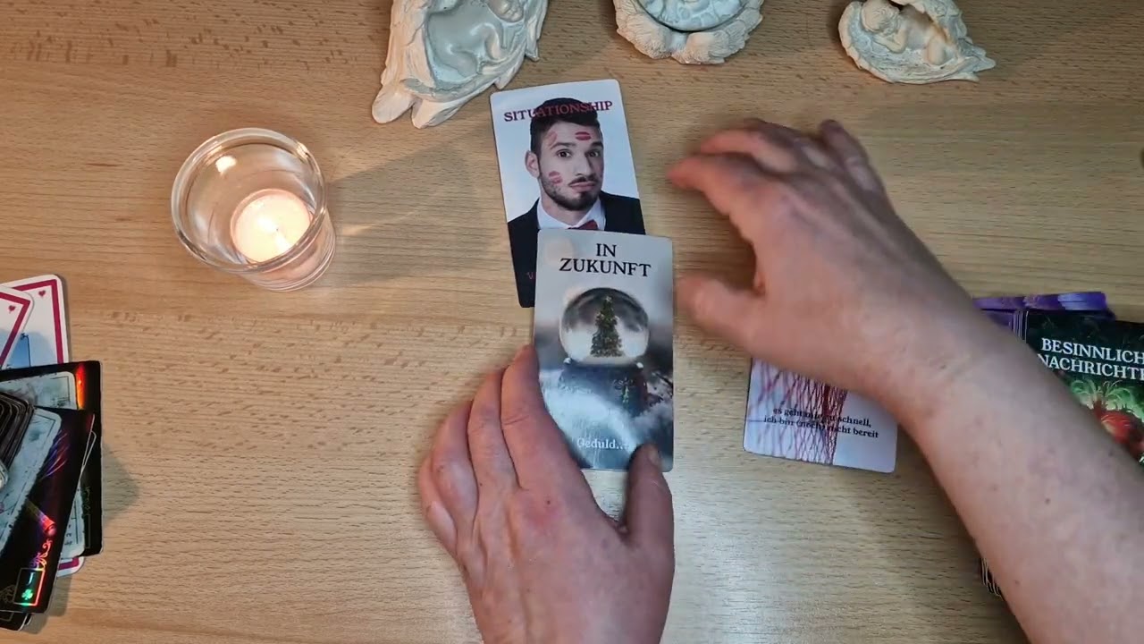 Er ist nervös , weil er  dir unbedingt was sagen möchte 💞 