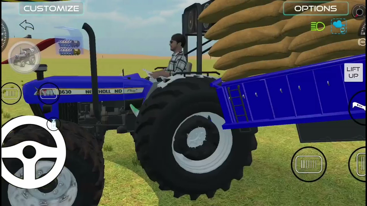 आज तो NEWHOLLAND 4X4 से किया RAMP challenge with trolley challenge 💪के साथ साथ किया tochan ⚡