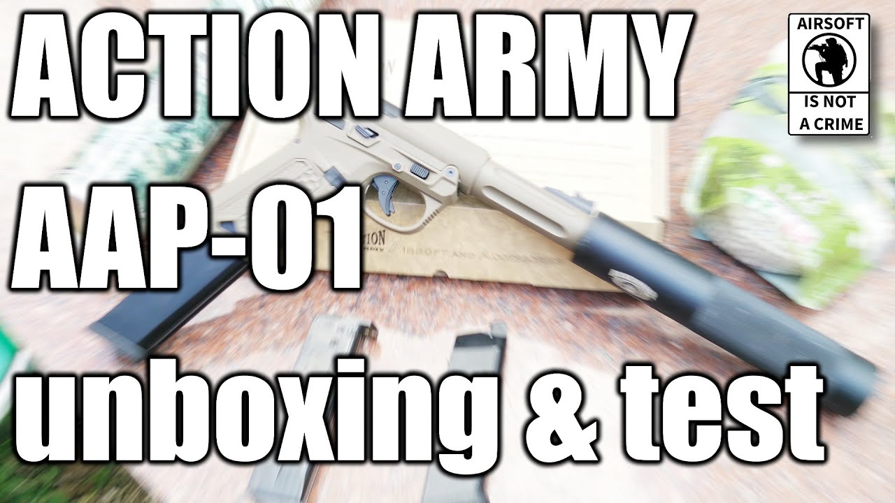 recensione replica soft air action army aap 01 airsoft review