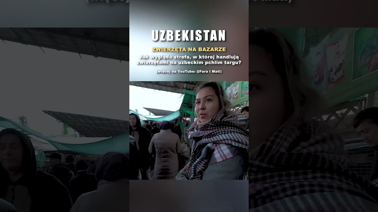 UZBEKISTAN - Sprzedaż zwierząt na lokalnym pchlim targu
