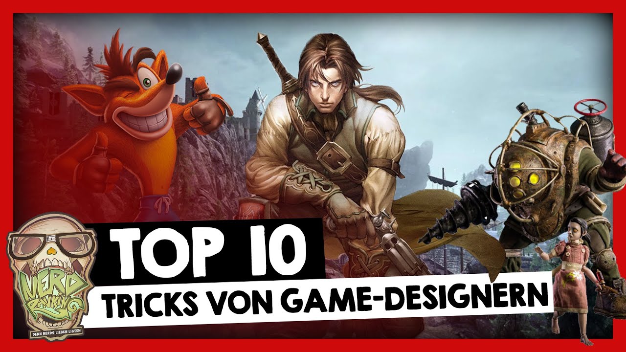 Top 10: TRICKS von Game-Designern! #Nerdranking
