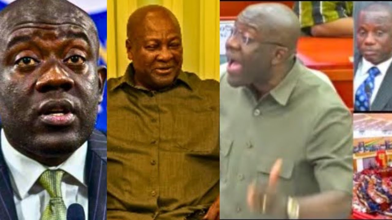 Woooow- Oppong Nkrumah renders Mahama Üsêl-ess in Parliament as he ExPose him of all his lies