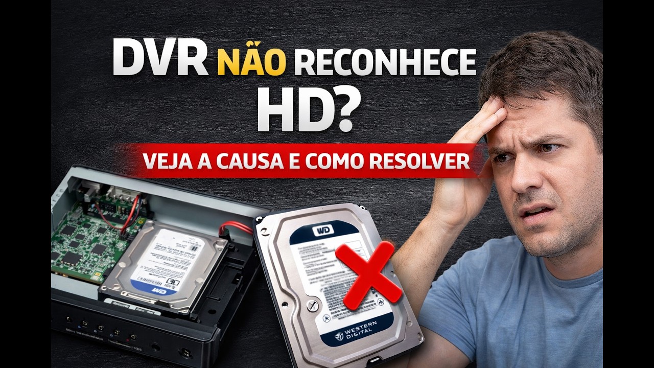 DVR nao reconhece HD