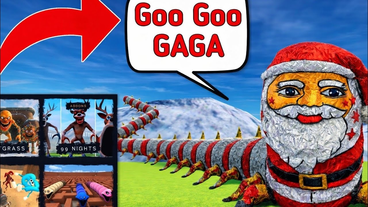 PLAYING AS NEW ROBLOX HUNGRY 4000 SNAKE In Nextbots in Playground!