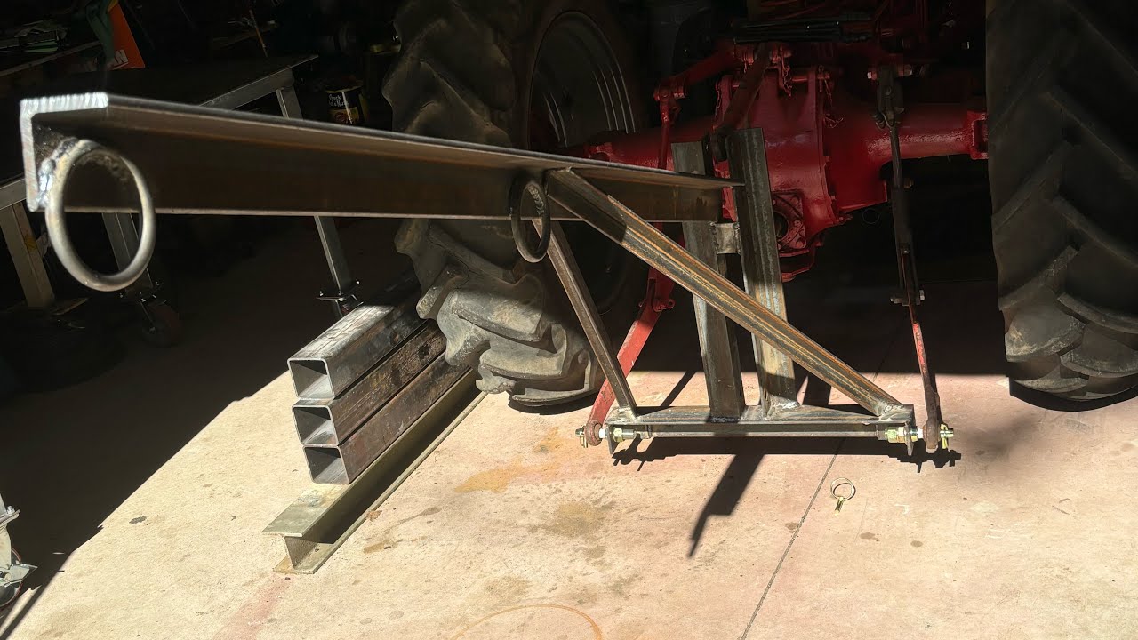 3 Point Hitch Boom Pole Build