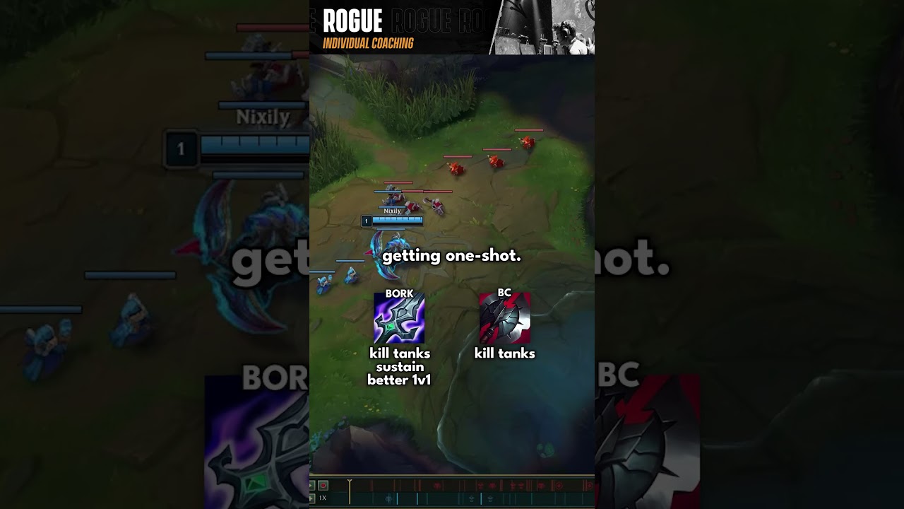 The difference between BORK and Black Cleaver!  