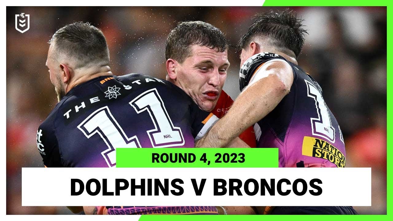 NRL Highlights | Dolphins v Brisbane Broncos | NRL Round 4 | Full Match Replay