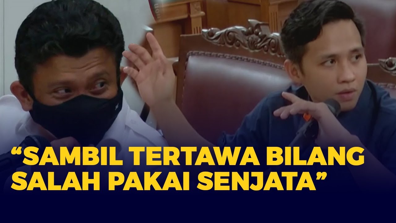 Eliezer: Sambo Tertawa Salah Pakai Senjata Tembak Yosua, Namun Ricky Bilang Begini!