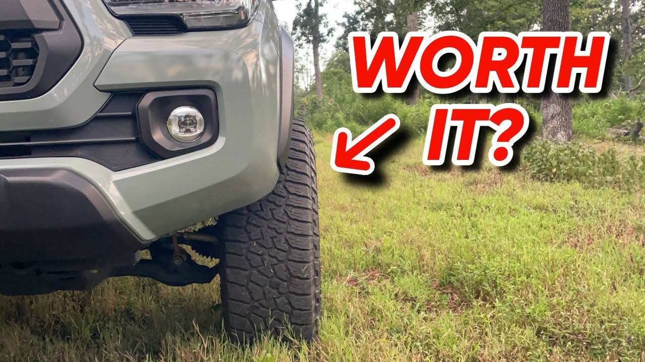 Проставки для колес на Tacoma — хорошая идея?