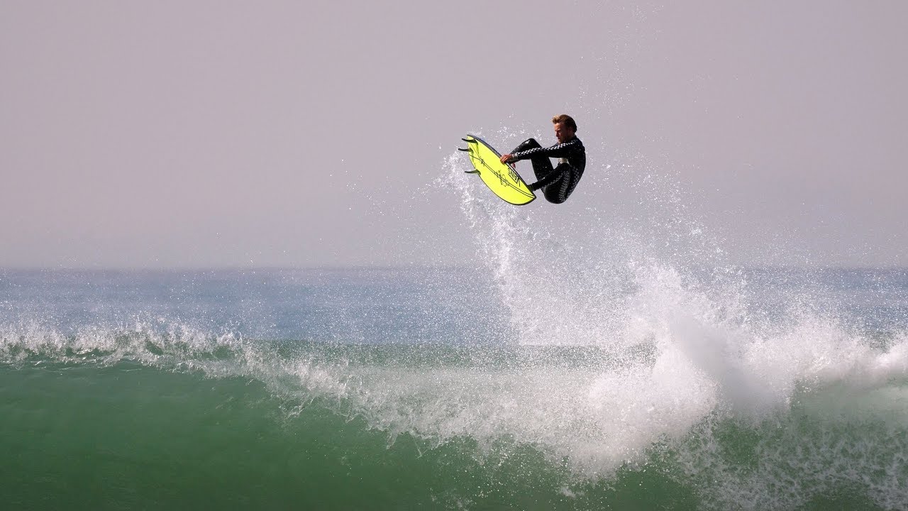 PATTY G’s FIRST SURF ON CI’s NEW NECK BEARD 2