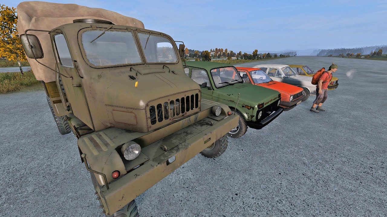 DAYZ PARA NOOBS #11: TODOS LOS VEHÍCULOS Y SUS PIEZAS