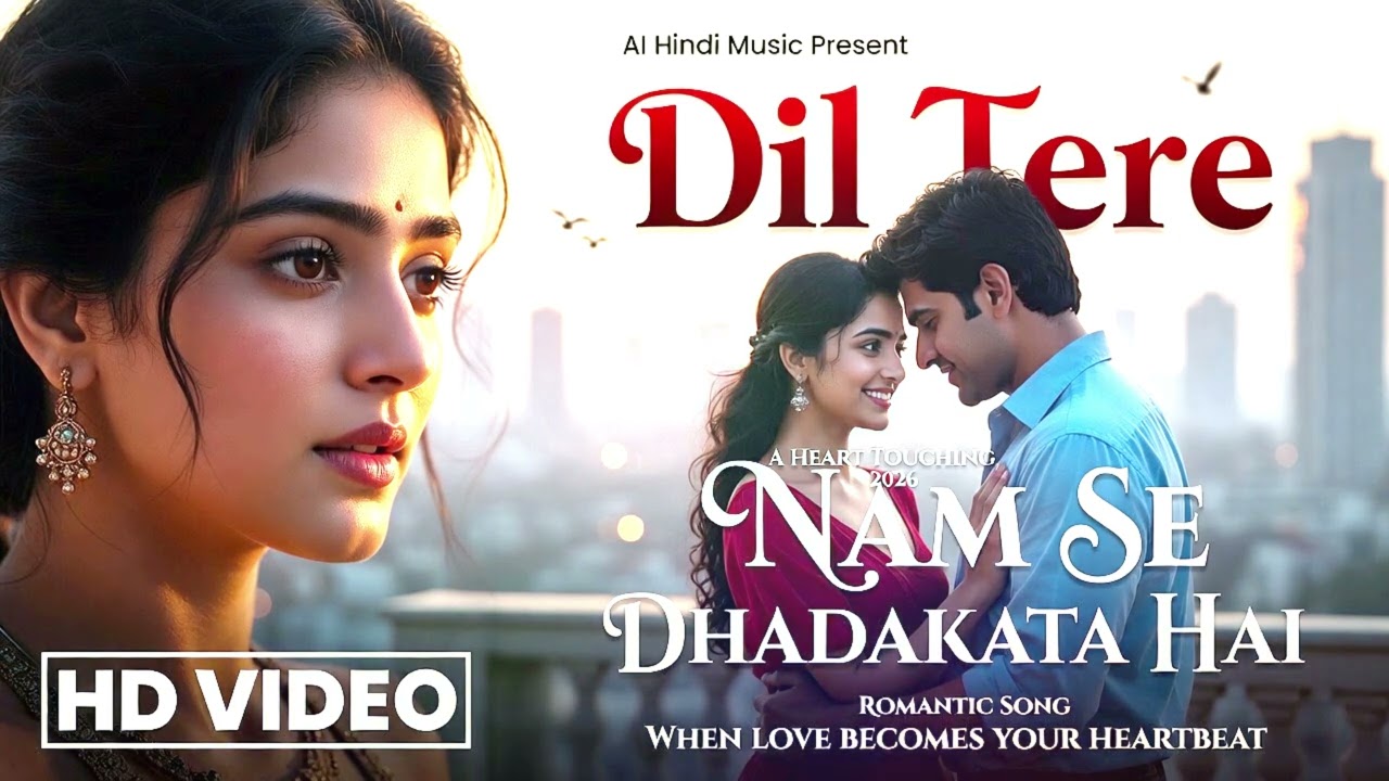 New Song 2026 | Dil Tere Naam Se Dhadakata Hai | Hindi Romantic Song | Bollywood Love Song 2026