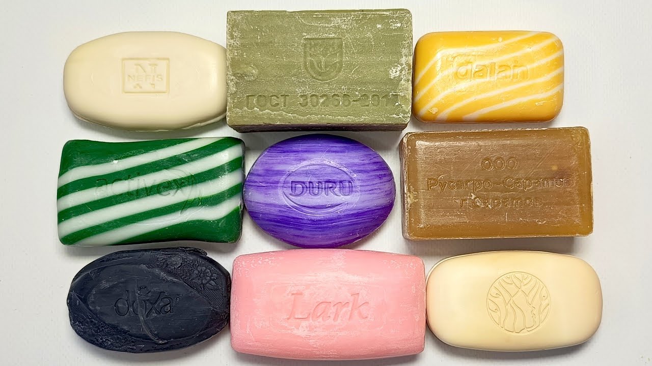 ASMR SOAP. Video collection. Soap cutting. No talking