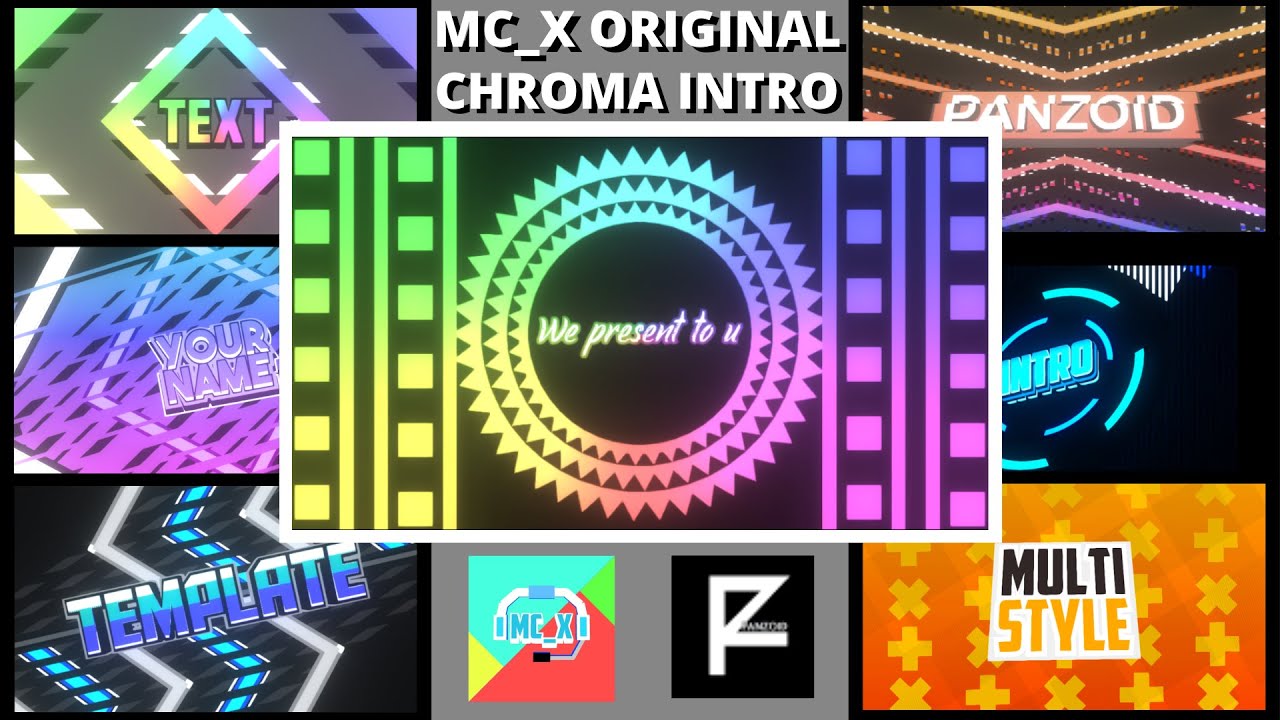 FREE Panzoid Multistyle Intro Template - Chroma Intro | Panzoid | MC_X