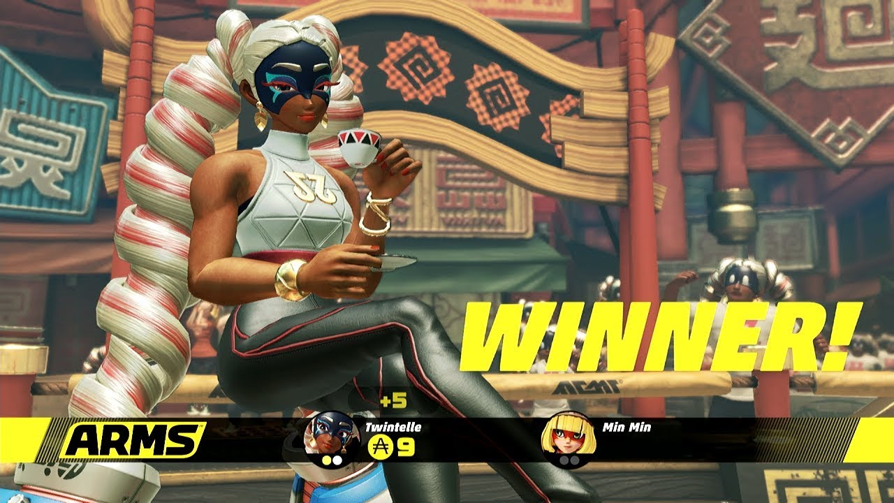 Arms (Nintendo Switch) Grand Prix as Twintelle