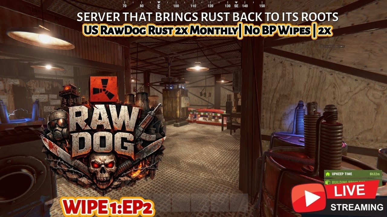 NEW RUST SERVER | Wipe 1 EP:2 | Live