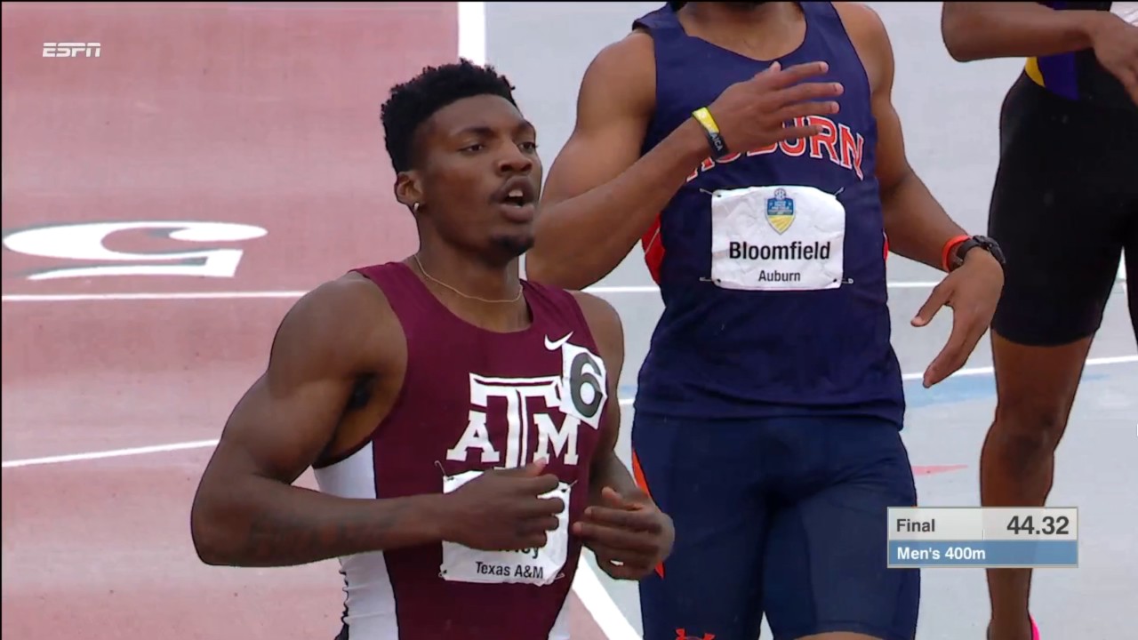 sec outdoor championship 400m men finals