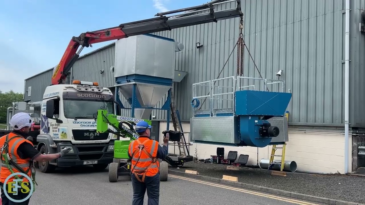 Design and Install of new Dust Collector!