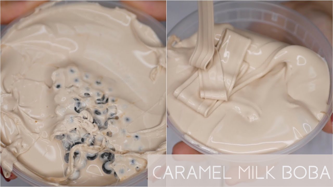 【ASMR】Caramel milk boba🥛🍬【aoba slime】