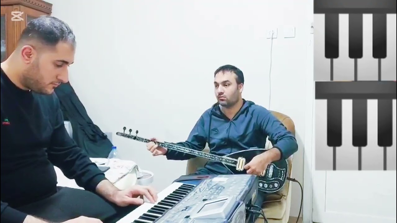 عزف اغنية ابراهيم تاتلس مع بزق دمهات اورك جوان خلو 🎹🪕