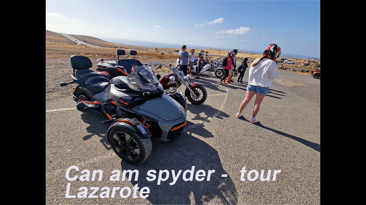 Can am Spyder Tour Lanzarote