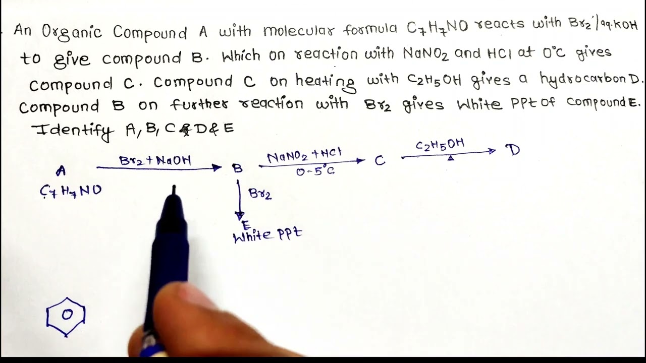 ISC Class 12 Organic Chemistry | Identify A , B, C  type Questions| Most important| Keto Classes 
