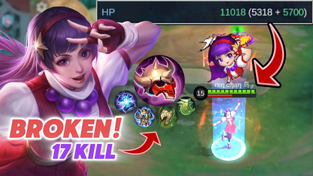 GA MASUK DI AKAL?? GUINEVERE FULL BUILD (DARAH TEBAL) TAPI DMGNYA BISA SAKIT!! MOBILE LEGENDS