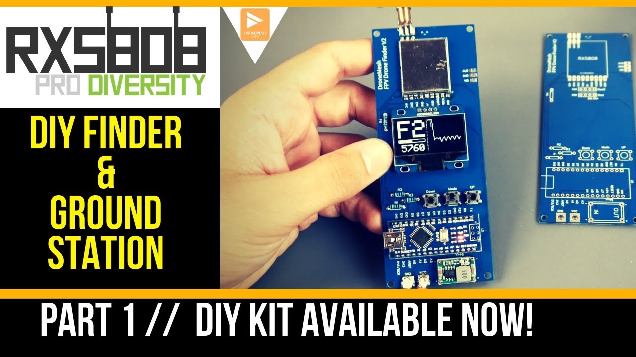 THE ULTIMATE FPV RACING DRONE FINDER V2 // Part 1 DIY KIT BUILD