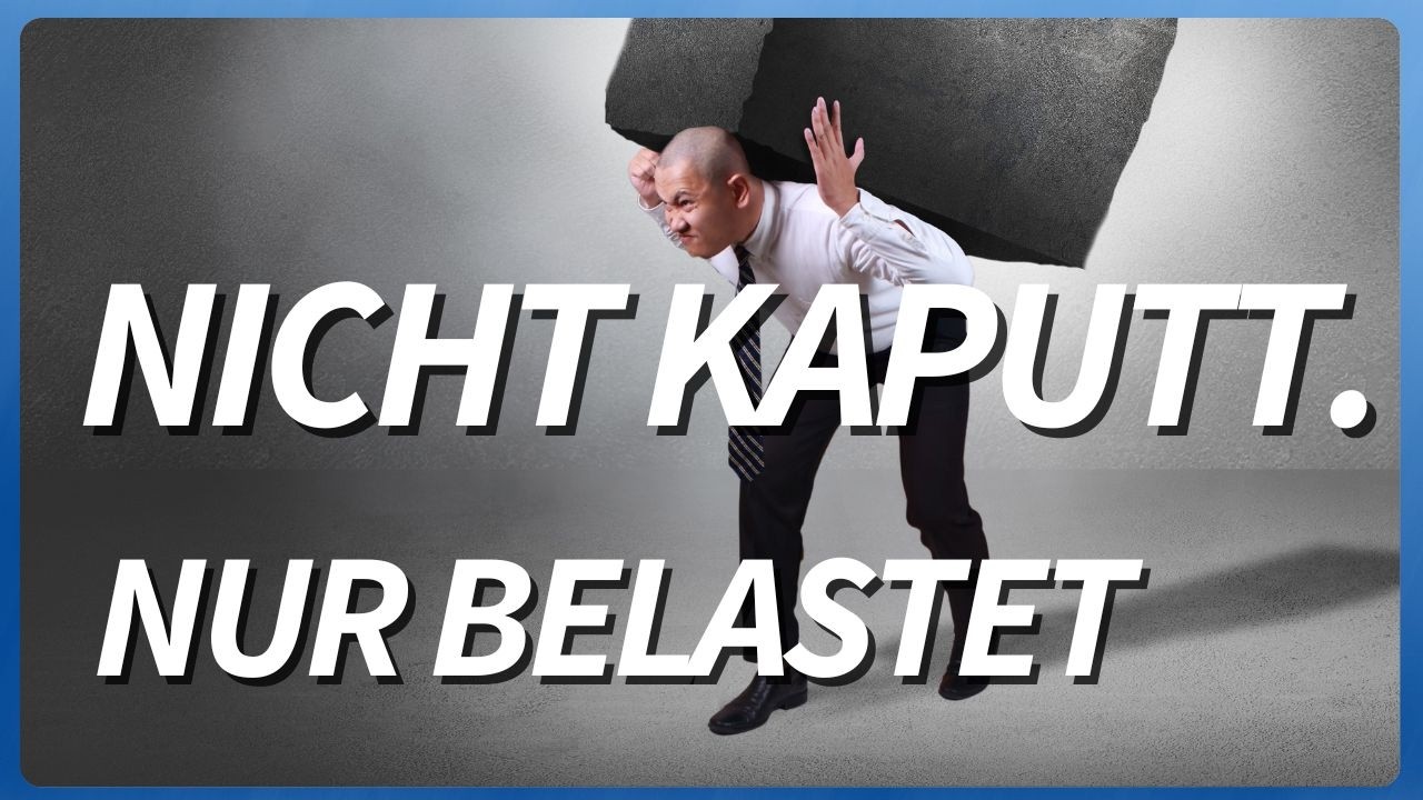 Wenn Belastung abnimmt, kann sich der Körper selbst regulieren und stärken