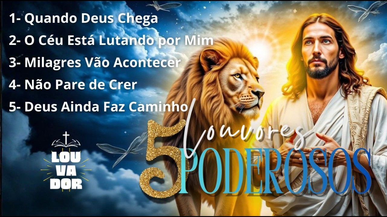 5 Louvores Poderosos Que Vão Encher Seu Coração de Fé | Adoração Profunda