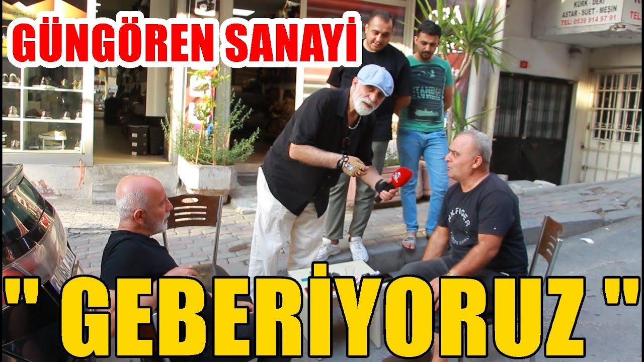 Güngören Sanayide Ayakkabıcılar '' GE BE Rİ YO RUZ !!! '' |#zdayı #sokakröportajları #ayakkabı