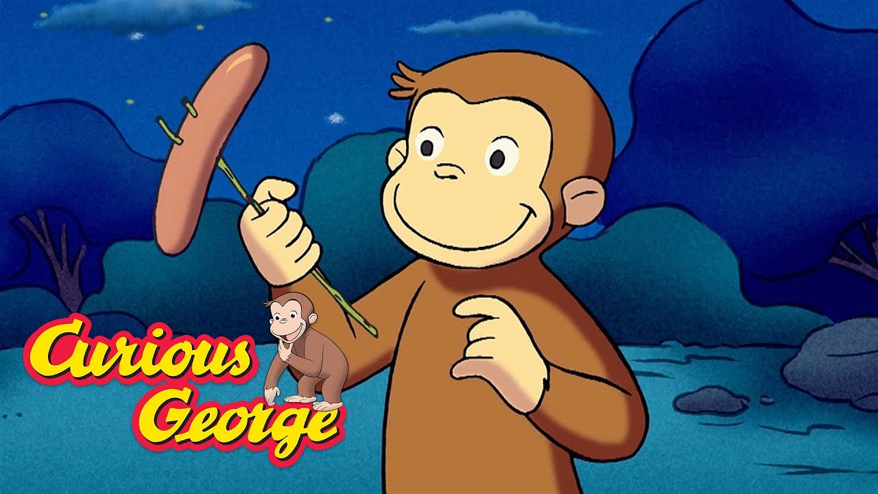 George Loves Camping 🐵 Curious George 🐵 Kids Cartoon 🐵 Kids Movies