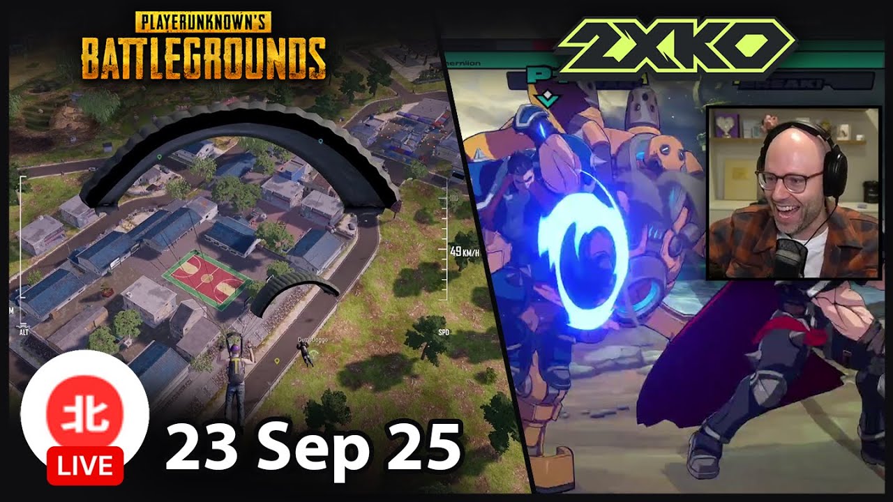 PUBG: Battlegrounds / 2XKO - 23 Sep 2025 - Unofficial Northernlion VOD without Chat
