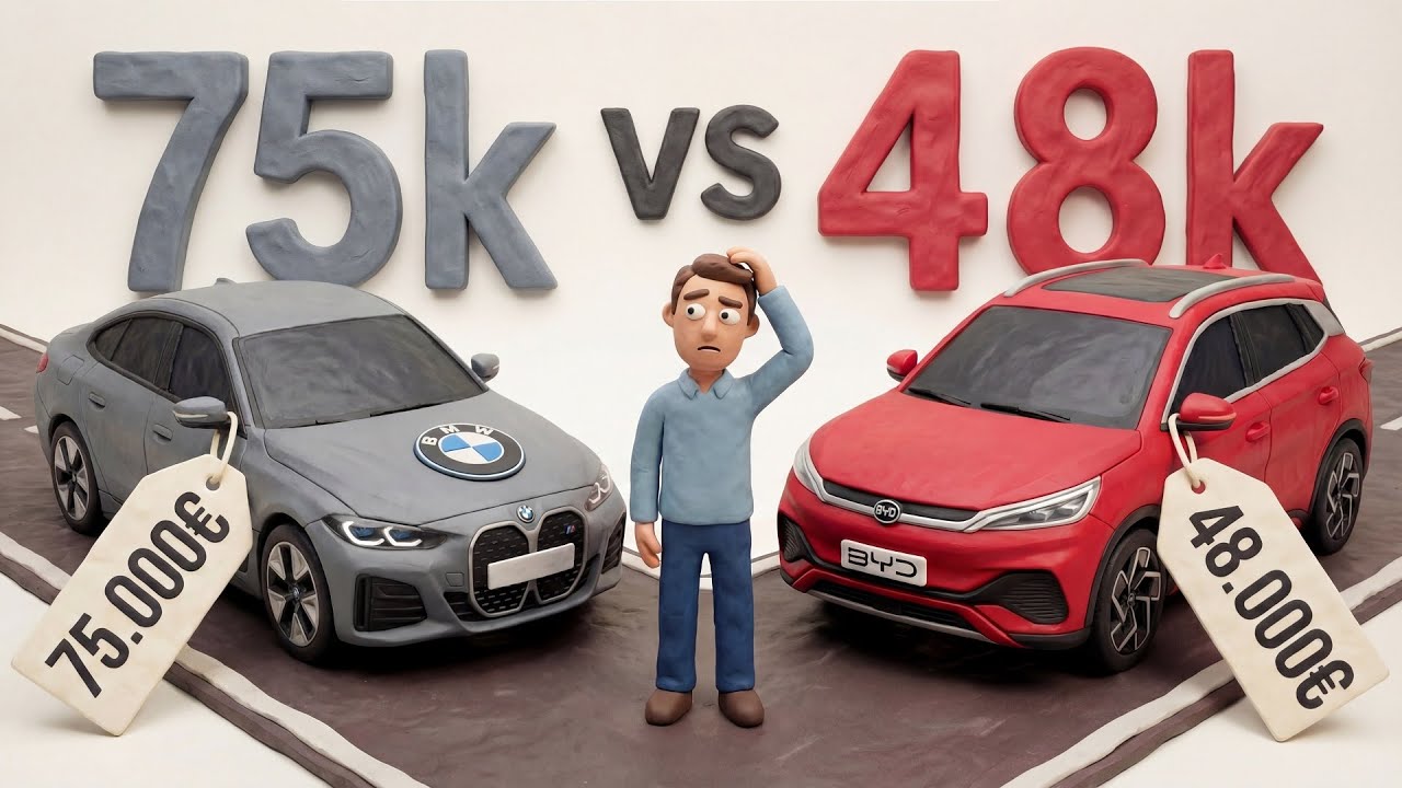 75.000€ BMW vs. 48.000€ BYD: Warum du dein Geld verbrennst (Software-Check)