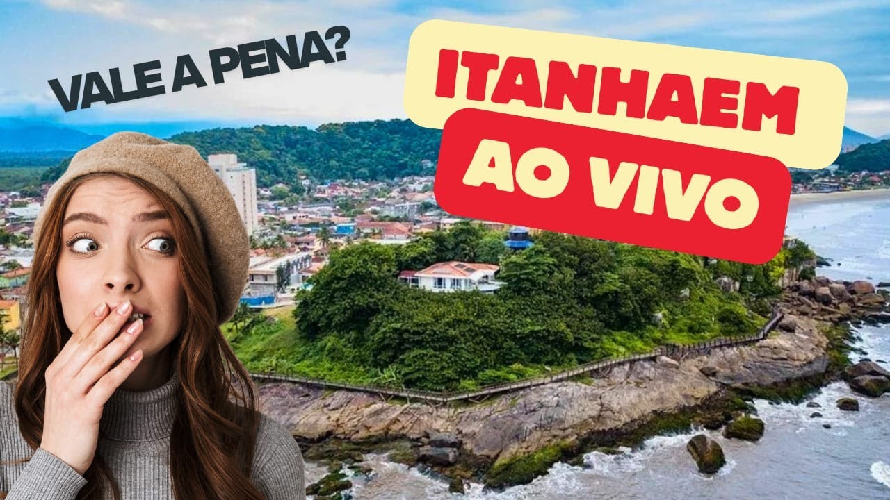 🚗 Madrugada em Itanha&eacute;m 🌙 Explorando a Cidade ao Vivo