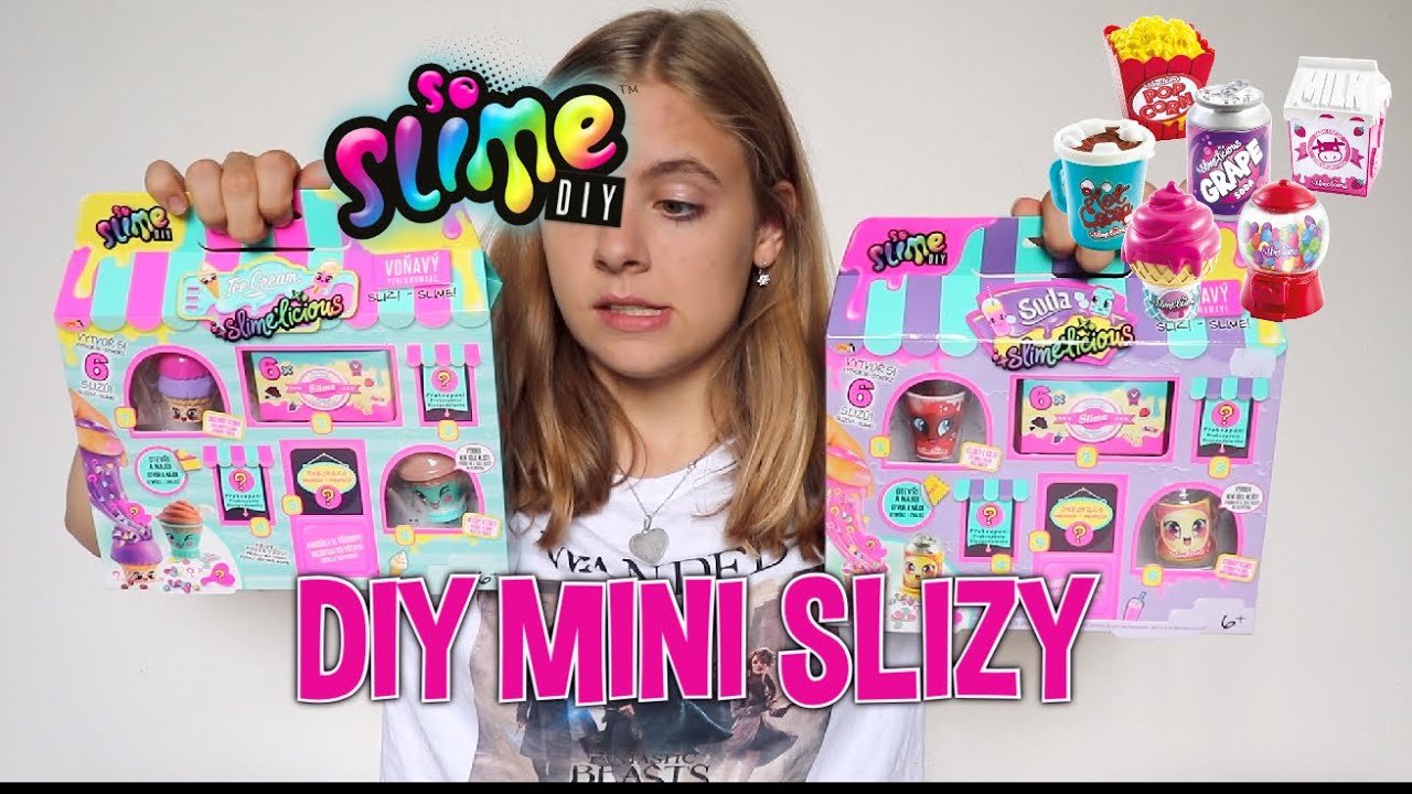 Zkouším SO SLIME DIY sady /LEA