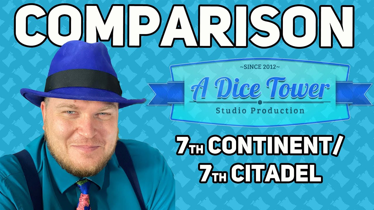 7th Continent Compared to 7th Citadel - with Tom Vasel