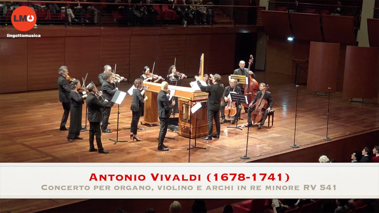 Vivaldi • Concerto per organo e violino RV 541 • Accademia Bizantina / Dantone / Tampieri