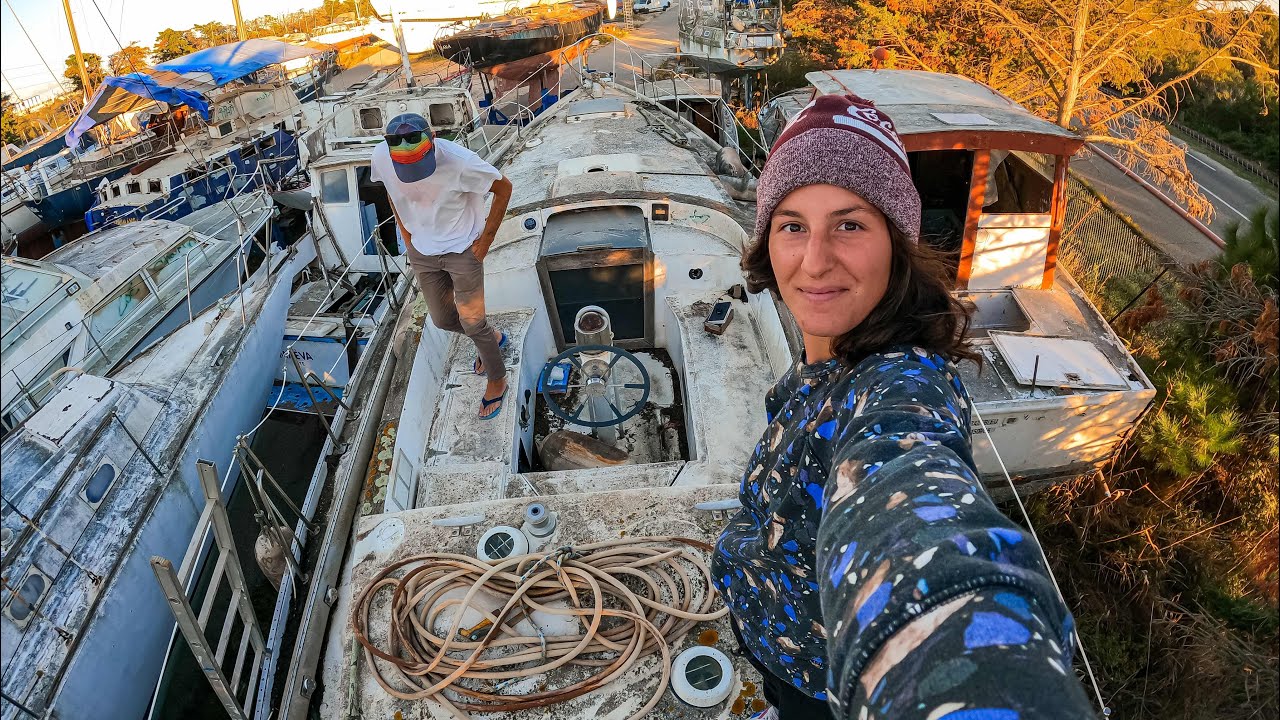 We Bought an Abandoned Sailboat for ONE EURO (€1!!) | SAILING SEABIRD Ep. 1