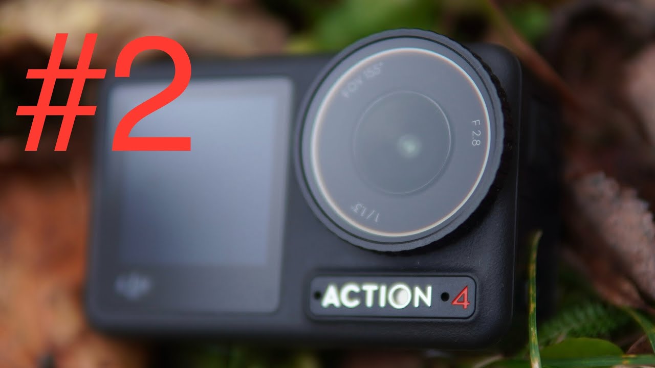 DJI osmo action 4 #2 | jak kamera točí?