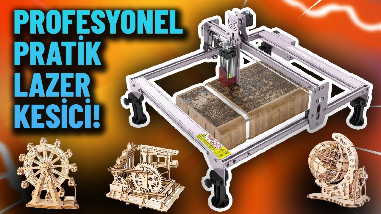 ATOMSTACK A5 PRO 40W LAZER KESİCİ İNCELEMESİ